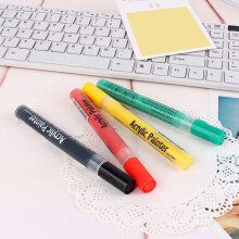 Rotulador acrílico brillante y colorido para manualidades, álbumes de recortes, color verde
