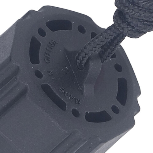 Corrosion Resistant Diving Dust Cap with Threaded Interface and Lanyard 2