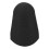 Rubber Clarinet Saxophone Mouthpiece Cap Tip Reed Protector Accessory (M Black) 2