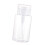 200ml Clear Refillable Pump Dispenser Bottle with Dustproof Lid 1