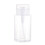 200ml Clear Refillable Pump Dispenser Bottle with Dustproof Lid 3
