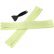 Safety Anti Slip Shower Strips, Glow in The Dark for Night Navigation, Clear Anti Slip Decals with Strong Adhesion, Adhesion Promoter Included for Add