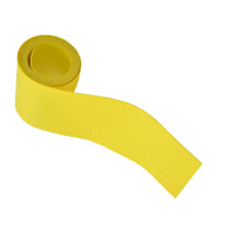 5 x 100 cm verdikte waterdichte PVC-reparatiepatch voor opblaasboten geel