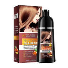 (B) Hairs Shampoo For Gray Hair Natural Herbal Ingredients Hair Shampoo Semi-Permanent Gray Coverage Haira Color Shampoo 400ml