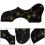 Adhesive Folk Guitar Pickguard with Black Pattern for Right Hand High Quality 1