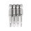 Set van 4 driehoekige schroevendraaierbits 50 mm Δ1.8/Δ2.0/Δ2.3/Δ2.7 1/4 2