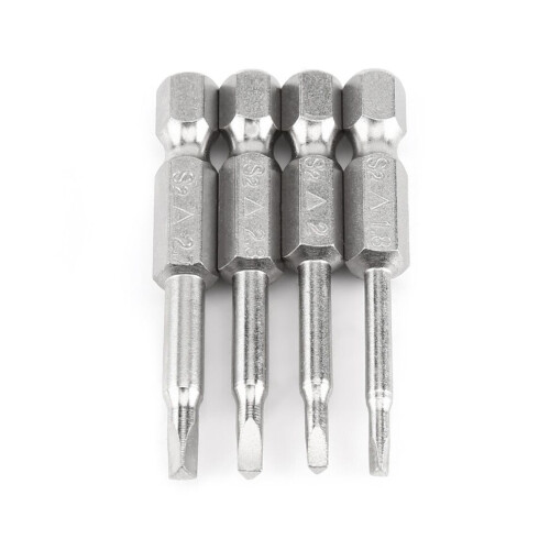 Set van 4 driehoekige schroevendraaierbits 50 mm Δ1.8/Δ2.0/Δ2.3/Δ2.7 1/4 1