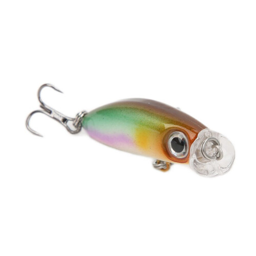 Leurre de pêche miniature coloré pour silures et achigans - Action rapide 5# 1