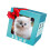 Realistic Cats Plush Toy With Simulation Barking Tail-White 1