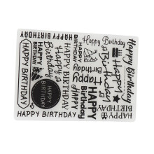Happy Birthday Prägefolder DIY Handarbeit Scrapbooking Stempel Fotoalbum Dekor