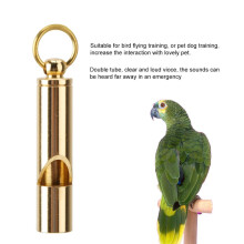 Ultraschall-Pfeife aus Aluminiumlegierung für Hunde- und Vogeltraining mit Ring