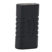 Connecteur d'extension de type C femelle-femelle en PVC pour ordinateur portable et smartphone