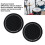 Practice & Performance 2PCS PET Wear-Resistant Drum Head Patch Protector Black 4