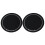Practice & Performance 2PCS PET Wear-Resistant Drum Head Patch Protector Black 3