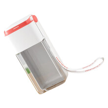 Opvouwbare drinkbeker Waterfles voor huisdier-Rode S-maat
