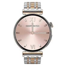 (Rose Gold)JA02 Luxury Women's Smartwatch Uric Acid Blood Lipids Blood Glucose ECG Detection SOS Help Voice Assistant Smart Watch
