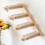 Wall Mounted Cats Ladder Natural Wood Customizable-Three layers 3