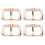 Gold 20mm Single Prong Belt Buckle Ideal for Leather Strap Windbreakers 2