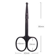 Ciseaux à sourcils, peigne, ciseaux de coupe pour cils et poils, outils de maquillage