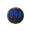 7-120VDC Touch Control Voltage Meter with Alarm, Custom Colors, 33.5mm 3