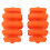Robuste Silikon-Stabilisatoren für Compoundbögen – 2er-Pack, Orange 2