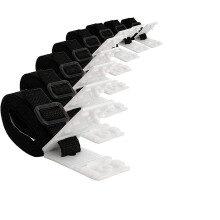 Enroladores para manta solar embutida, clipes universais para cobertura de piscina, leves e fáceis de transportar/armazenar.