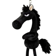 (black) New Year Horse Keychain Souvenirs Perfect Present For New Year Celebrations, Birthday Surprise.