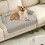 Cooling Dog Bed Extra Large Washable AntiSlip SelfCooling Pet Pad Gray 4
