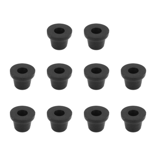 Långvariga 10-pack gummiskydd för luftningsskruvar för fordon 1