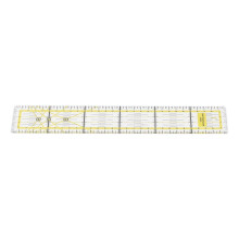 Robustes 5 x 30 cm Acryl-Quiltlineal – ideal zum Stoffzuschneiden