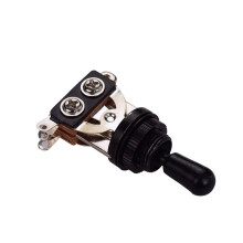 3-Way LP SG Electric Guitar Switch Toggle, Black Top, 5.2cm