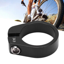 Zadelbuisklem voor mountainbike 34,9 mm, slijtvast, aluminiumlegering, zwart