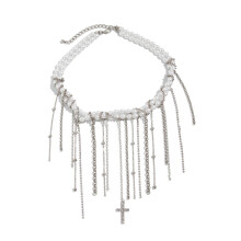 Collier Ă la mode, longueur de la clavicule, doux et Cool,-4
