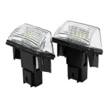 License Plate Light Assembly 6340A3 for 206 207 306 307 406 407 5008 Partner LED Xenon License Plate Light hwy