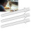 High-Quality White Plastic Spools Essential for Sewing Machine Use 1