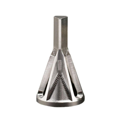 Deburring External Chamfering Tool Triangular Shank 6 Flute Burr Removal Bit for Electric Drill 1