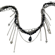 Collarbone Length Fashion Necklace Sweet Cool Heart Star Moon-9