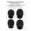 4Pcs Silicone Drum Stick Mute Set Fits Sticks Under 10mm Head Diameter 3