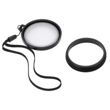 MENNON 49mm cameralensdop voor witbalans en natuurgetrouwe kleurweergave