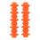 Rubber Bow String Shock Absorber for Compound Bow - Orange, 38x9mm 3