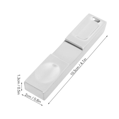 Kreativer Essstäbchenhalter mit Ablage – Edelstahl 304, Silber 1