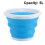 Flexible Storage Solution Collapsible,Durable Silicone Expand And Collapse Portable Design 2