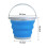 Flexible Storage Solution Collapsible,Durable Silicone Expand And Collapse Portable Design 5