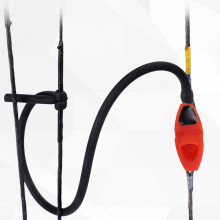 Kit de tubos para mira de tiro con arco E5, accesorios de goma para uso en exteriores, color rojo