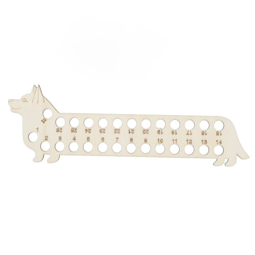 Robuster Stickgarnhalter mit Tiermotiv und 25 Löchern 2