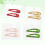 8St Glinsterende Candy Haarclips Sequin Barrette Kleuren 9