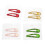 8St Glinsterende Candy Haarclips Sequin Barrette Kleuren 2