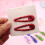 8St Glinsterende Candy Haarclips Sequin Barrette Kleuren 10