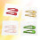 8St Glinsterende Candy Haarclips Sequin Barrette Kleuren 6