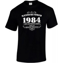 40th Birthday Gifts for Men Made in 1984 New Style T-shirt